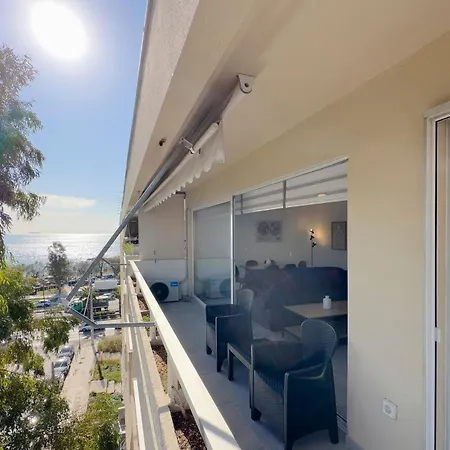 Kanari Sea View 55sqm In Alimos Apartment